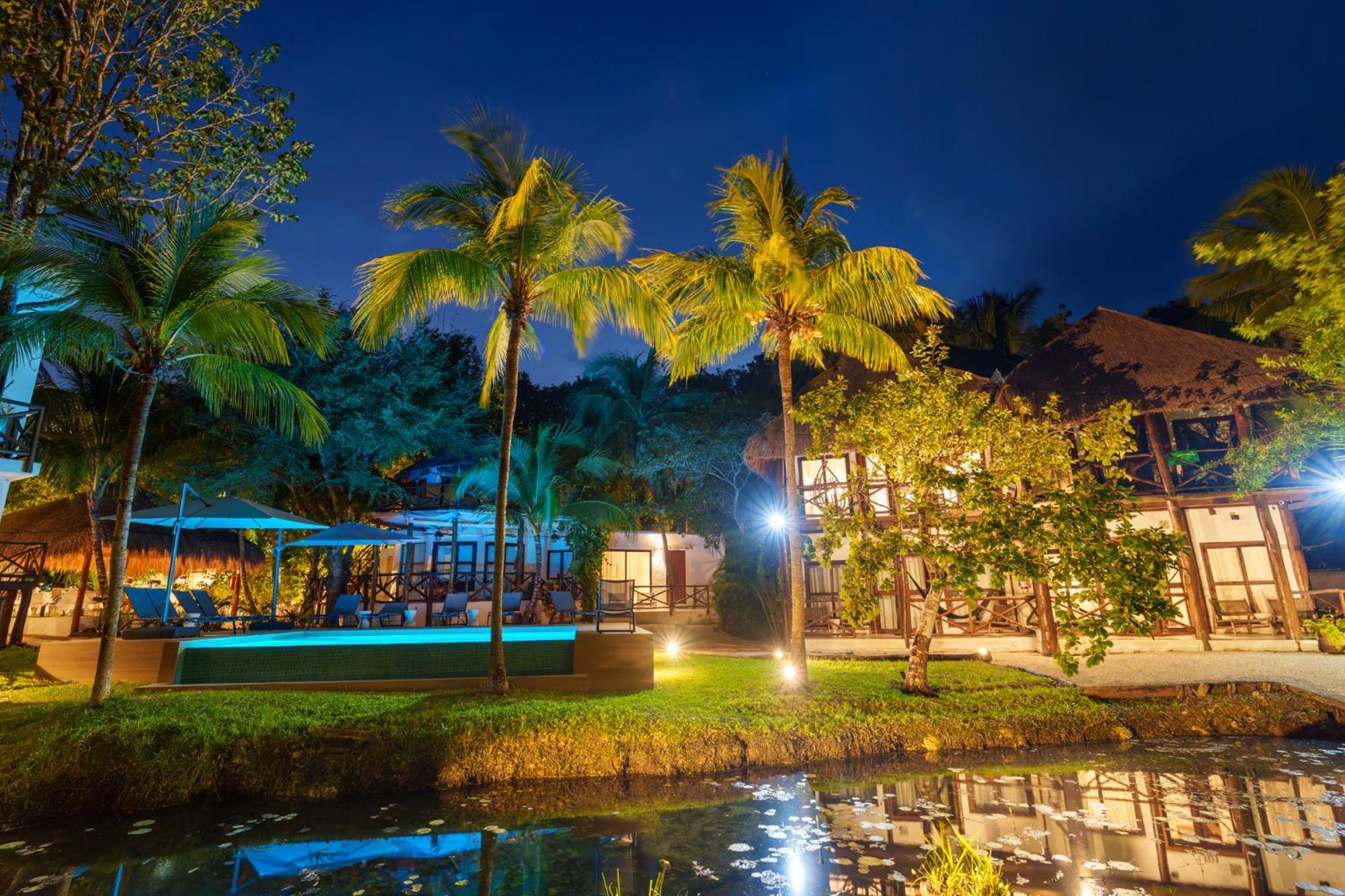 Azulea Bacalar Hotel & Spa - Lagoon Front (Adults Only) Kültér fotó