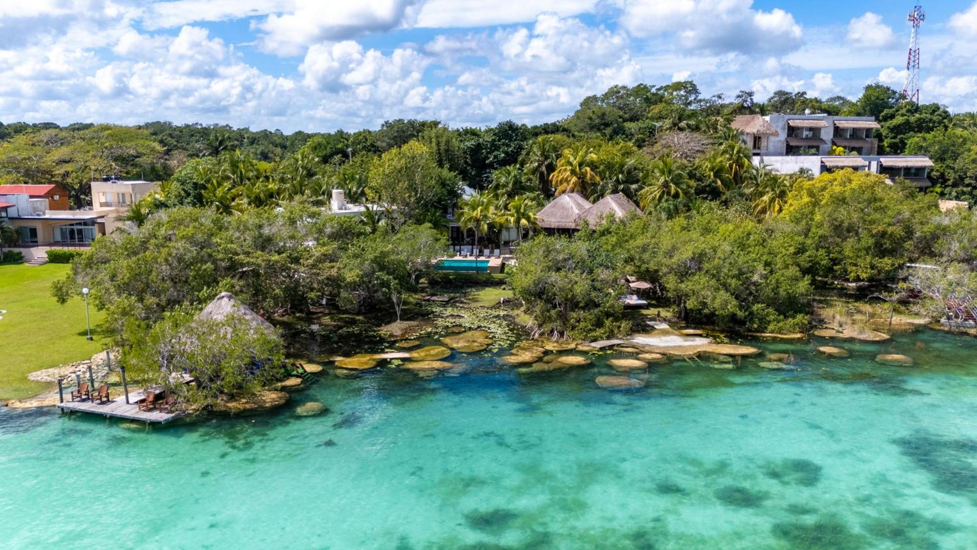 Azulea Bacalar Hotel & Spa - Lagoon Front (Adults Only) Kültér fotó